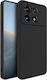 Soft Umschlag Rückseite Silikon Schwarz (Poco X6 Pro)