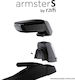 Rati Armster Car PU Armrest for Volkswagen Polo 18+ Black