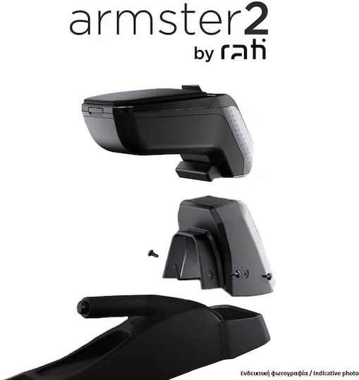 Rati Armster Car PU Armrest for Nissan Juke Black