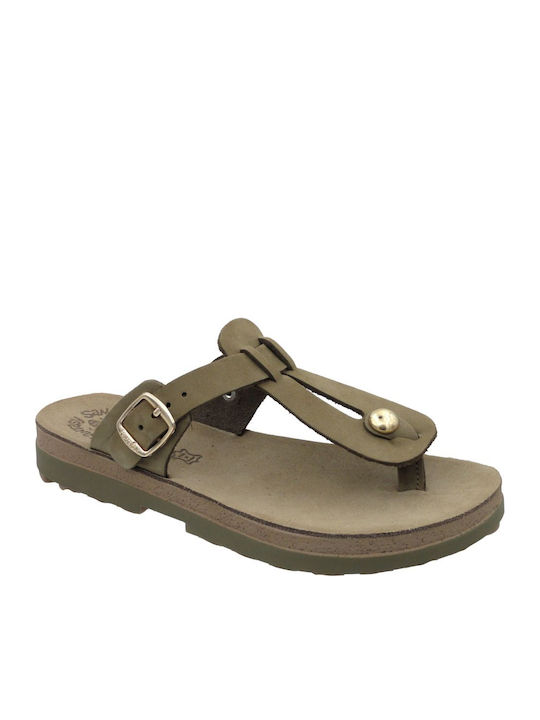 Fantasy Sandals Mirabella Leather Women's Flat ...