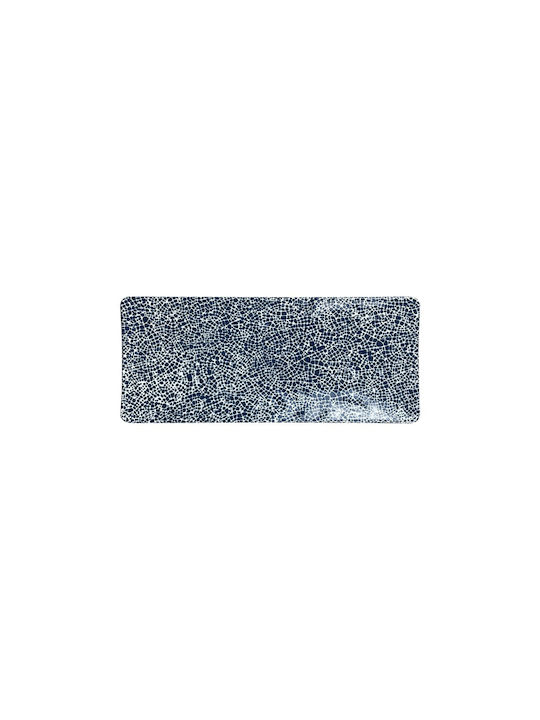 Ready Servierplatte Rechteckig Kunststoff Blau 28.7x12cm 1Stück