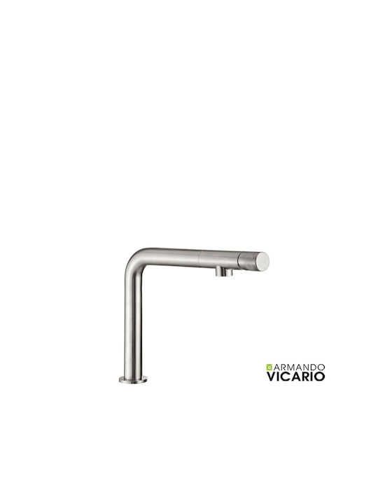 Armando Vicario Kitchen Faucet Counter Silver