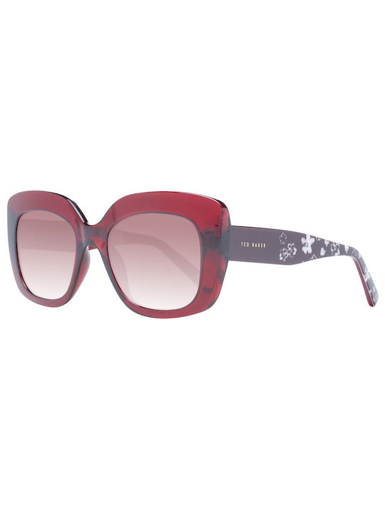 Ted Baker Women's Sunglasses with Burgundy Plas...
