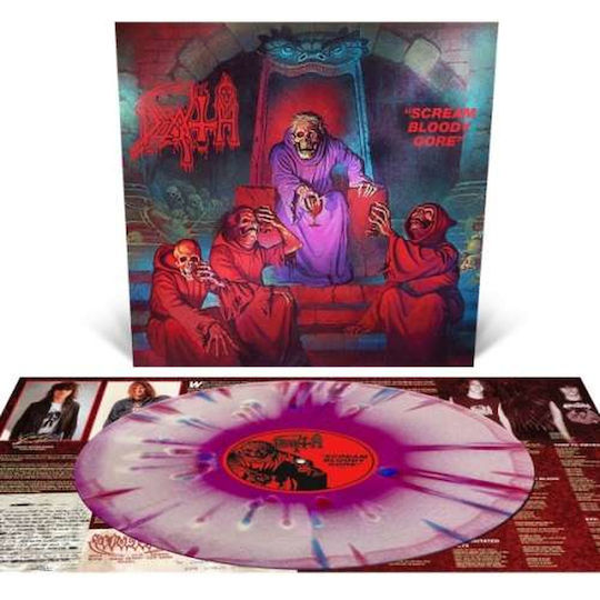 Death - Scream Bloody Gore -splatter- LP Mehrfarbig