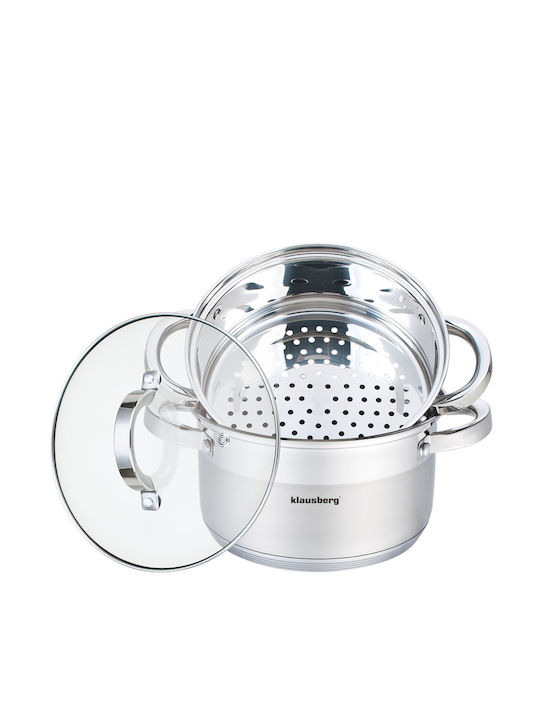 Klausberg Deep Stainless Steel Pot 2.5lt / 18cm