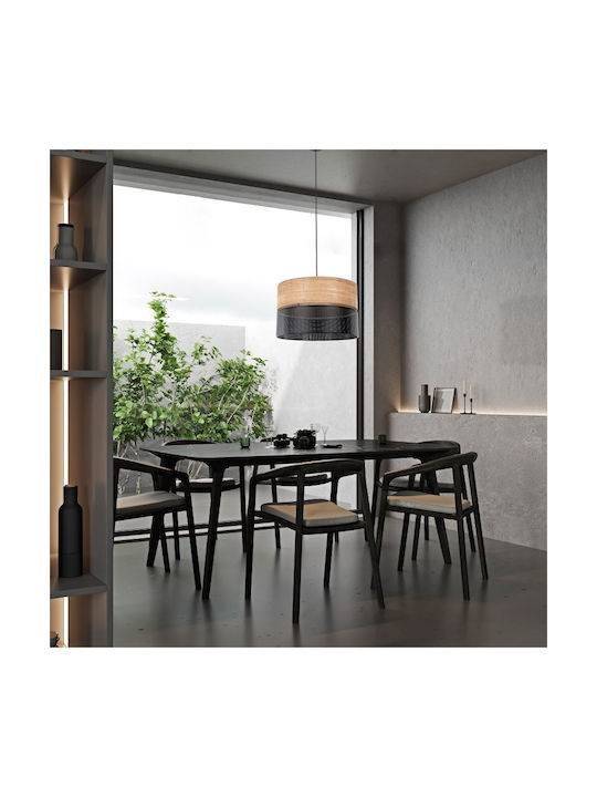 TK Lighting Pendant Light Beige with Socket E27 50x166cm