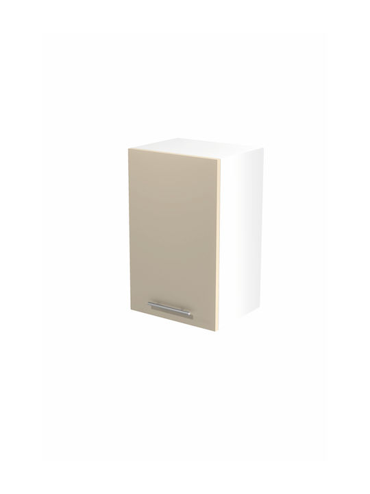 Floor Cabinet White / Beige