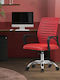 ML-Design Office Chair with Arms Red