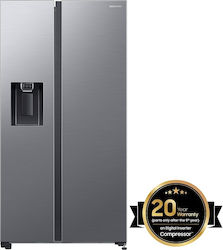 Samsung Ψυγείο Ντουλάπα Total NoFrost Υ178xΠ91xΒ71.6εκ. Inox