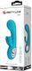 Boss Of Toys Doppelter Vibrator Hellblau