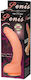 Boss Of Toys Realistic Vibrator With Remote Control 21cm Flesh