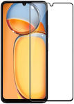 Redmi 5D 0.3mm Vollflächig gehärtetes Glas 1Stück Schwarz (Poco C65)