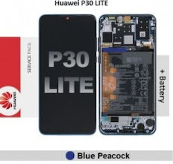 Bildschirm für HUAWEI P30 LITE (Blau)
