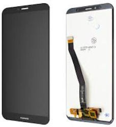 Οθόνη Lcd Ips με Μηχανισμό Αφής και Πλαίσιο για Huawei Y6 Prime 2018, Y6 2018 (Μαύρο)