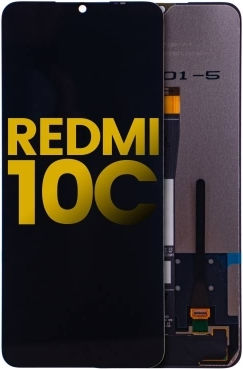 Екран със Сензорен Механизъм за Redmi 10C, POCO C40 (Черен)