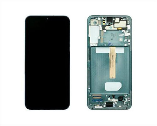 Samsung Οθόνη με Μηχανισμό Αφής και Πλαίσιο για Samsung Galaxy S22 Plus (Πράσινο)