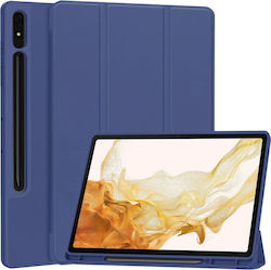 Techsuit Flip Cover Albastru Samsung Galaxy Tab S8