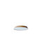 VK Lighting Πλαφονιέρα Οροφής 33εκ. Μπεζ με Ενσωματωμένο LED