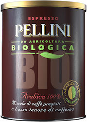 Pellini Top 100% Arabica Bio Gemahlener Espresso Kaffee 250g