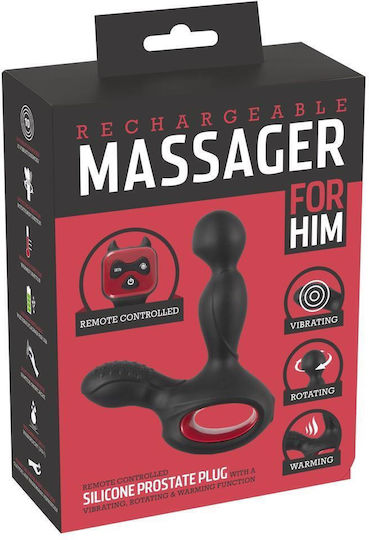 You2Toys Anal Plug with Wireless Functionality and Vibration Black