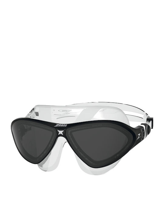 Zoggs Ochelari de Înot Adulți Negru Transparent / Fumuriu Transparent Transparent