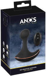 Anos Anal Vibrator with Wireless Functionality Black