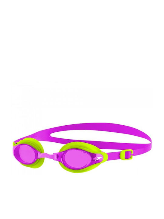 Speedo Mariner Supreme Γυαλιά Κολύμβησης Παιδικά με Αντιθαμβωτικούς Φακούς Μωβ