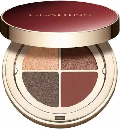 Clarins 4-colour Eyeshadow Palette Παλέτα με Σκιές Ματιών σε Στερεή Μορφή 10 Maple Gradation 4.2gr