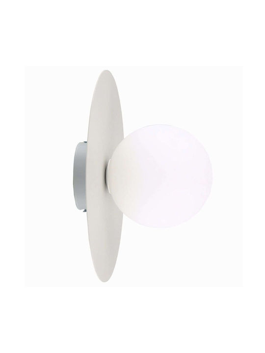 TK Lighting Lamp Wall Beige 15.5cm