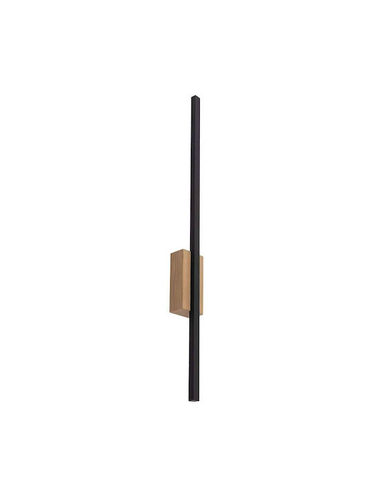 TK Lighting Lamp Wall LED Black 6x6x5.5cm