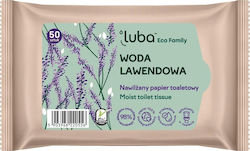 Luba 50 Packs Wet Wipes Lavender (50pcs/Pack)