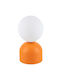 TK Lighting Decorative Lamp with Socket for Bulb G9 Orange