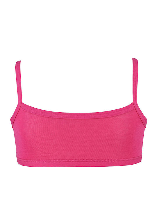 Cotonella Kids' Bralette Fuchsia