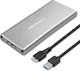 Qoltec Case for Hard Drive M.2 SATA III with Co...