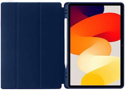 Luxury Flip Cover (Xiaomi Redmi Pad SE 11) Navy Μπλε Luxury Flip Cover (Xiaomi Redmi Pad SE 11) Navy Μπλε