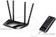 Cudy LT400 + XO-PR191BK Wireless 4G Mobile Router Wi‑Fi 4 with 4 Ethernet Ports