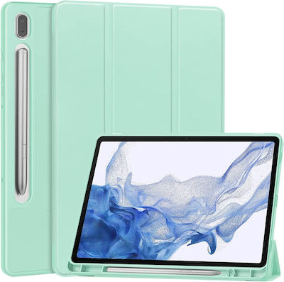 Techsuit Flip Cover Green Samsung Galaxy Tab S7 FE