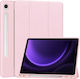 Techsuit Флип Капак Розов Samsung Galaxy Tab S9 FE