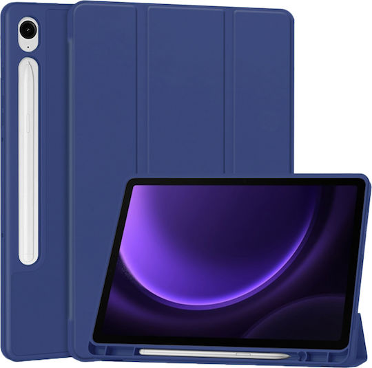 Techsuit Flip Cover Μπλε (Samsung Galaxy Tab S9 FE)