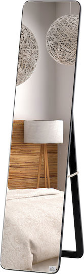 HomCom Ορθογώνιος Μαύρος 156x43cm