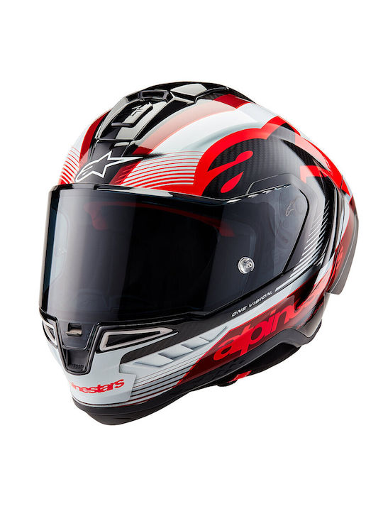Alpinestars Supertech R10 Black/Carbon Red/Whit...