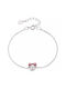 Oxzen Silver Plated Kids Bracelet Minnie Mouse