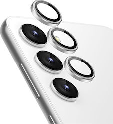 Προστασία Κάμερας Tempered Glass Ασημί για το Galaxy S24
