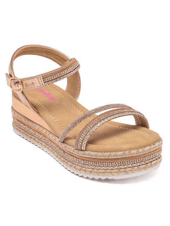 Marikelly Kinder Sandalen Rose Gold