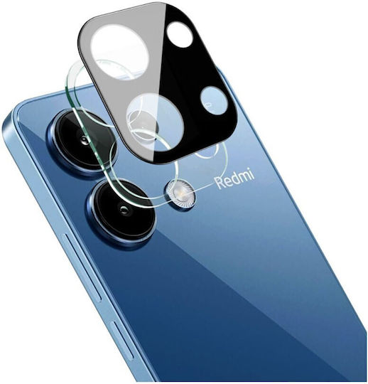 Camera Protection Tempered Glass Black for the Xiaomi Redmi Note 13 4G