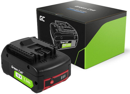 Green Cell Werkzeugbatterie 18V mit Kapazität 5Ah
