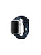 Λουράκι Σιλικόνης Navy Μπλε (Apple Watch 38 / 40 / 41 mm - Μπλε Σκούρο)