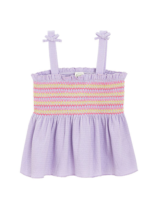 Cool Club Kids' Blouse Sleeveless Purple