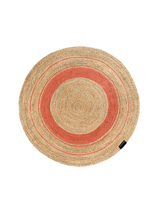Guy Laroche Grande Rug Round Summer Coral