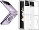 Ultra Hybrid Mag Back Cover Σιλικόνης / Πλαστικό Διάφανο (Galaxy Z Flip3 5G)
